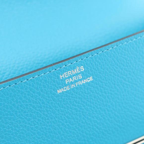 HERMES Blue Wallet - Picture 5 of 9